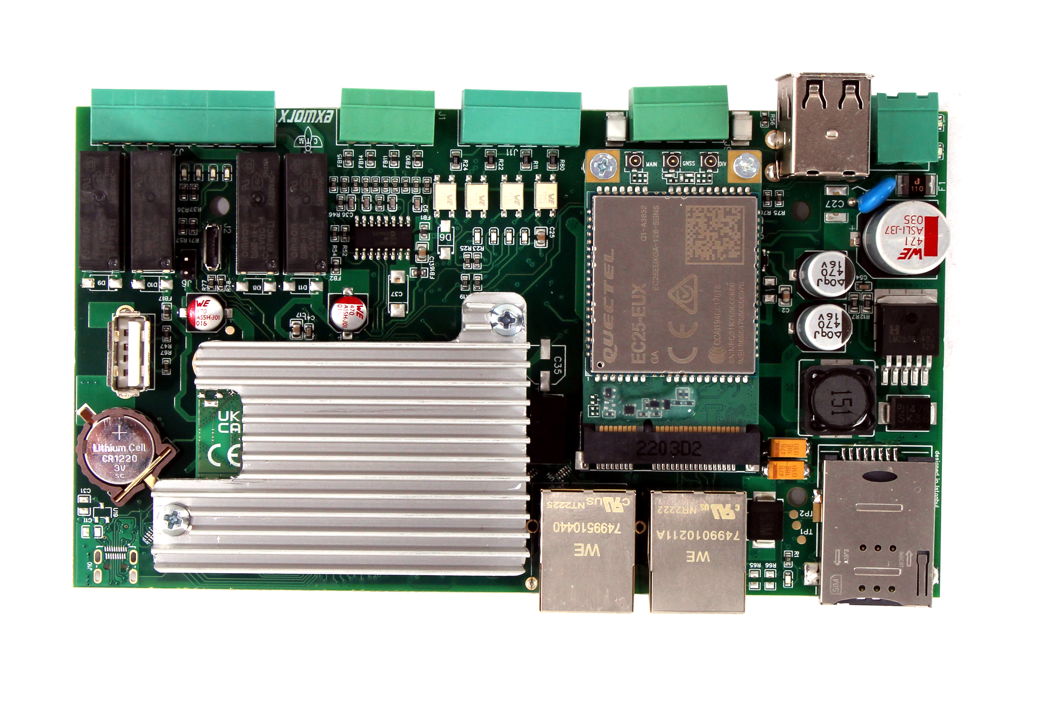 Industrial Raspberry Pi shield