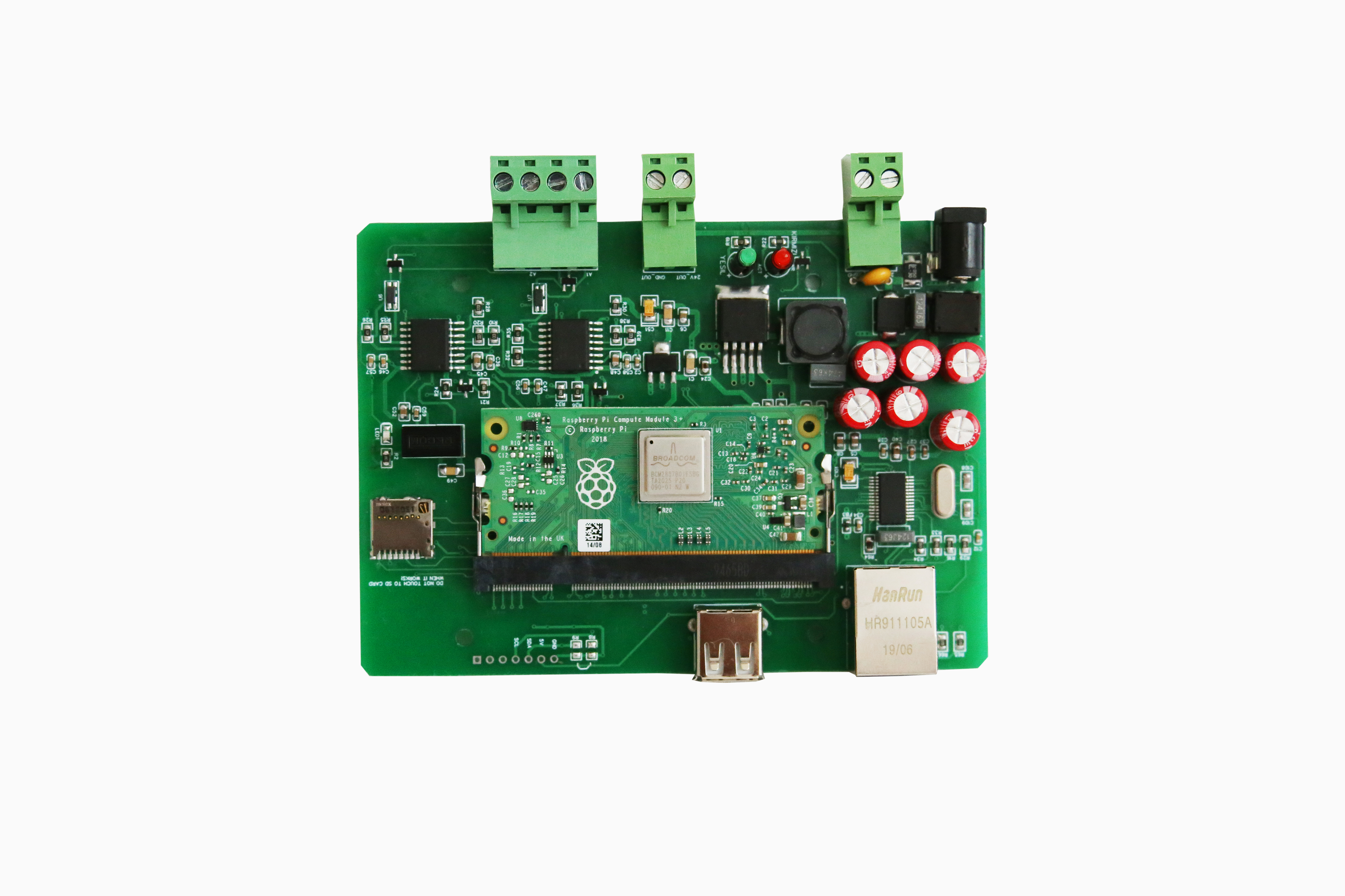 Compute Module shield reference hardware